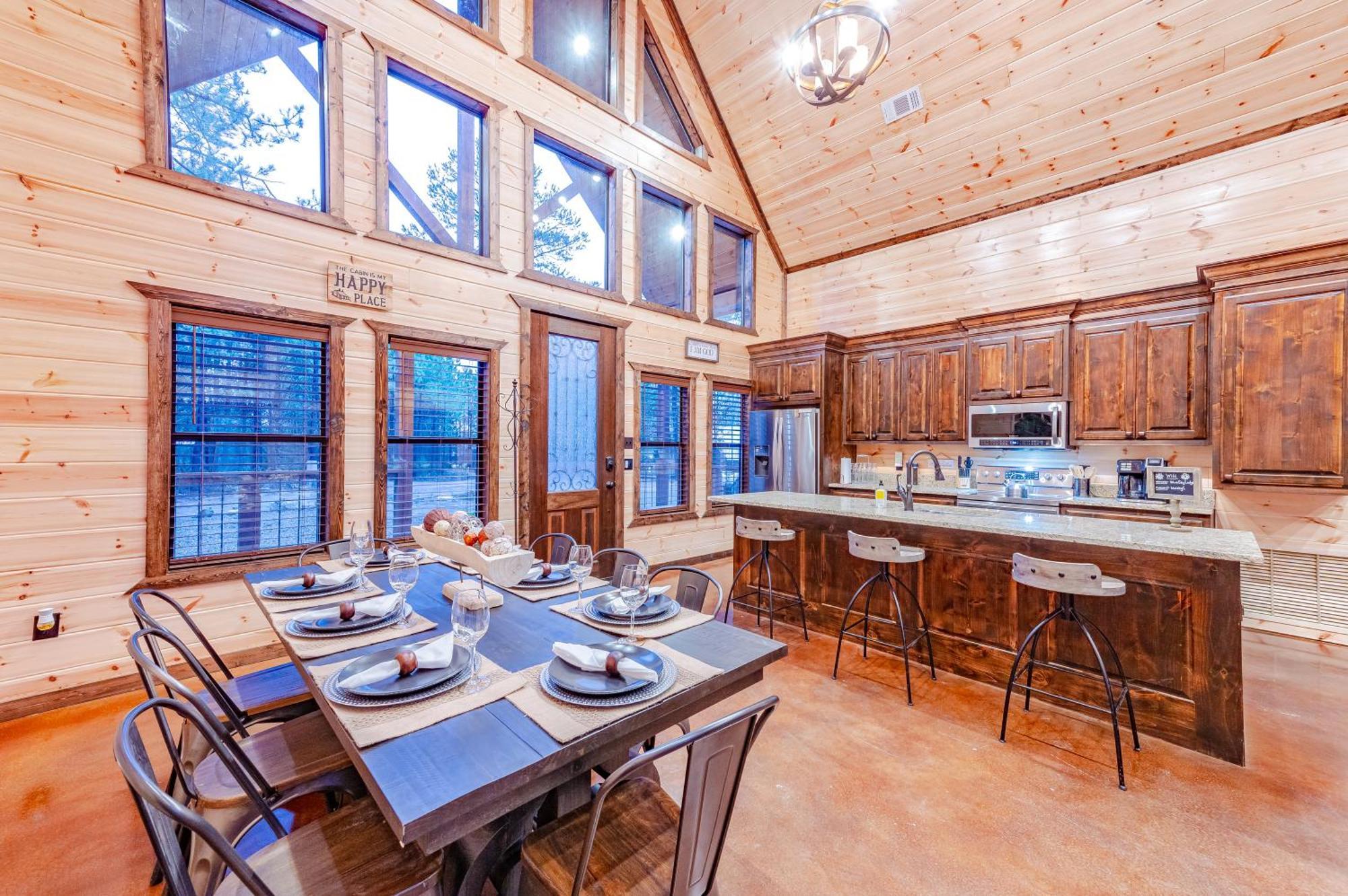 The Luxurious Blue Sky Lodge Is Epic! Broken Bow Eksteriør billede