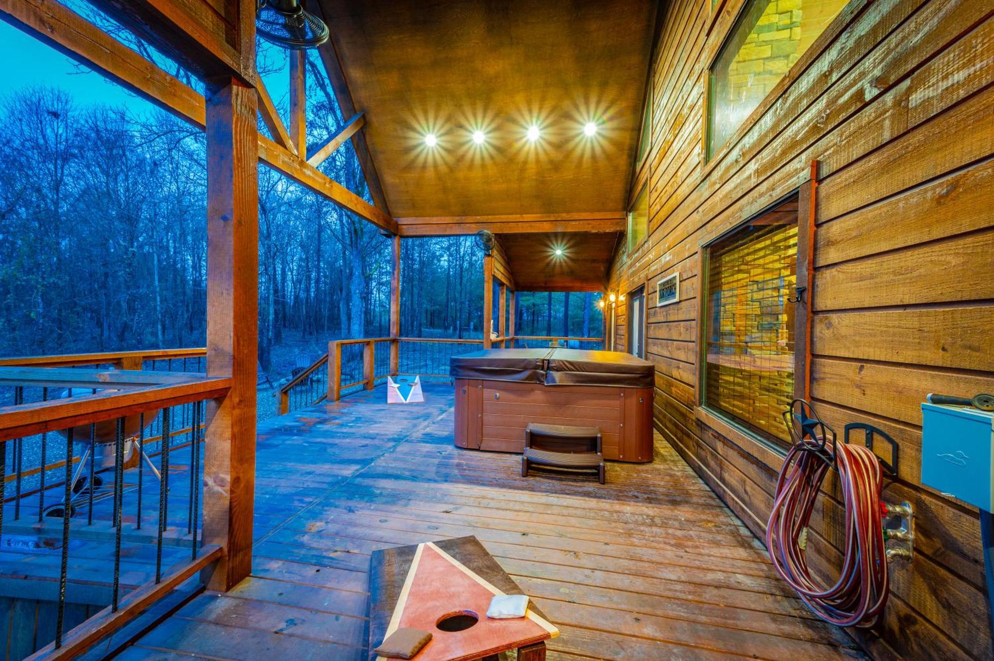The Luxurious Blue Sky Lodge Is Epic! Broken Bow Eksteriør billede