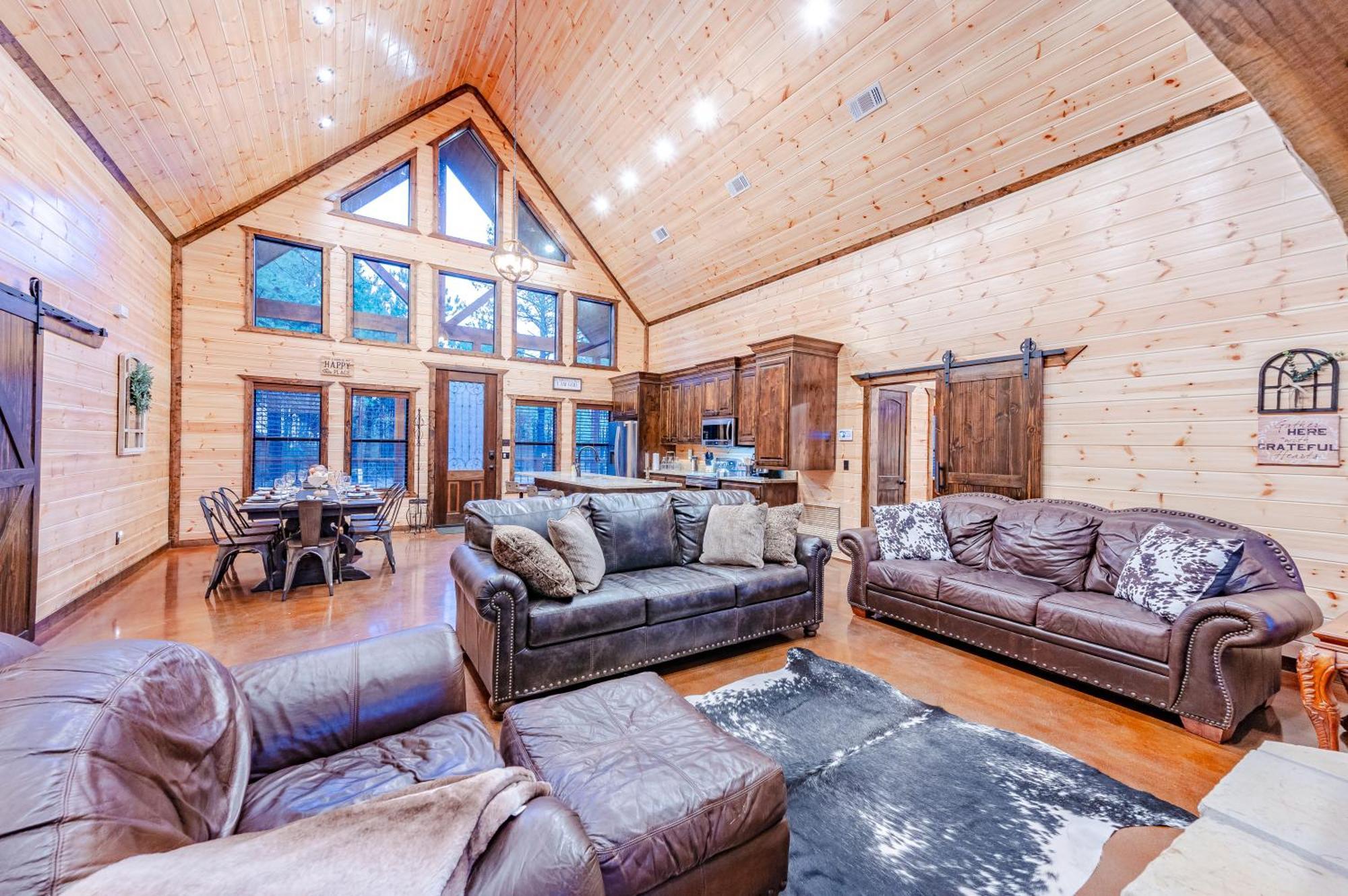 The Luxurious Blue Sky Lodge Is Epic! Broken Bow Eksteriør billede